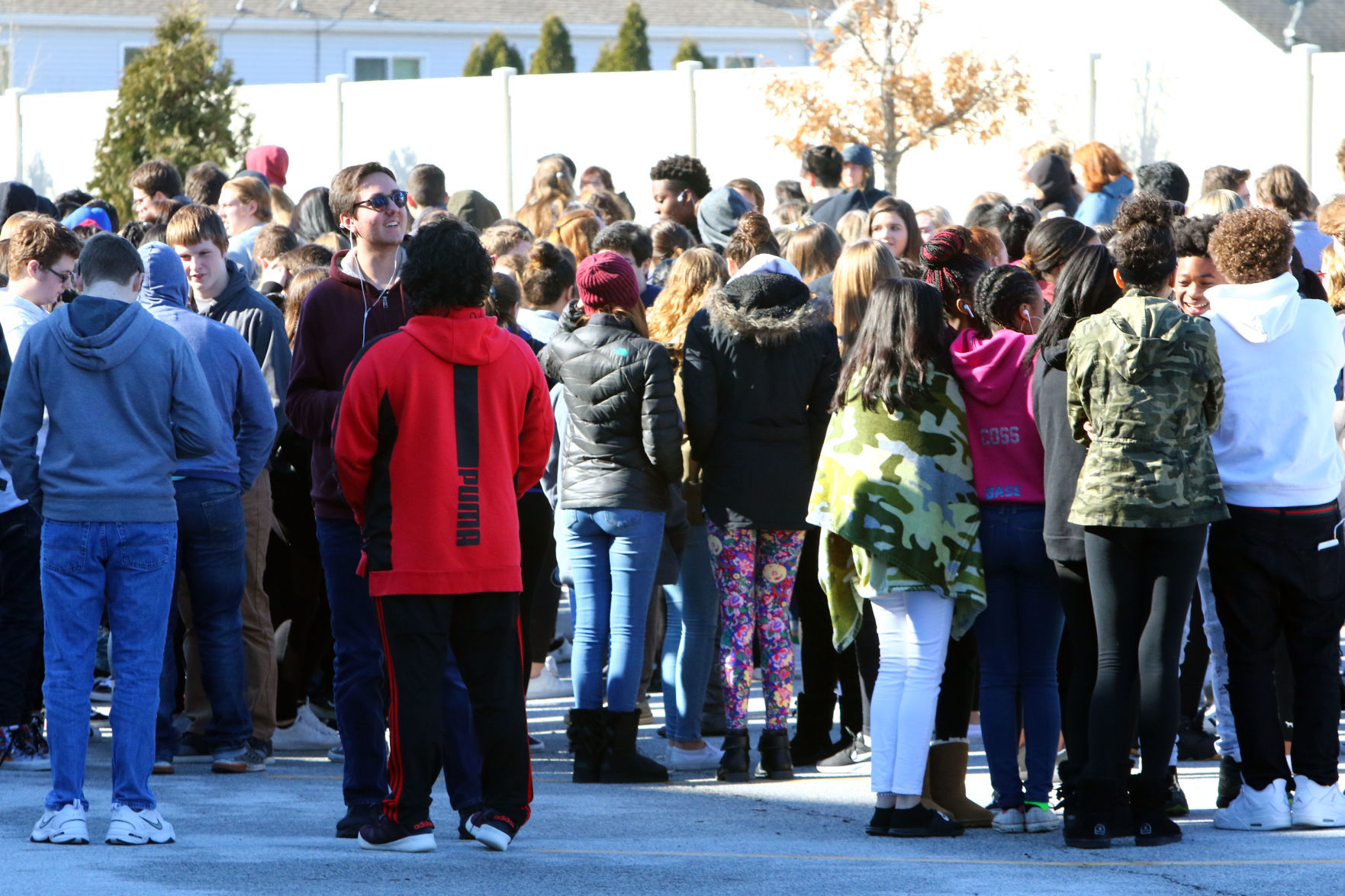 Lake Central students participate in national walkout